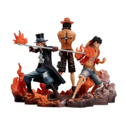 Figurine One Piece - Luffy x Ace x Sabo - Magasin Manga