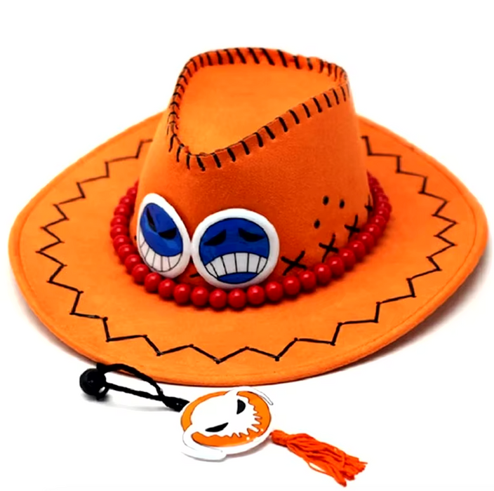 Sombrero Portgas D. Ace de una pieza