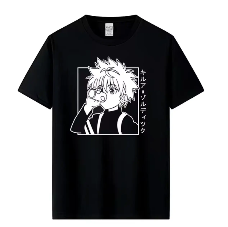 T-Shirt Hunter x Hunter - Kirua Zoldik - Magasin Manga