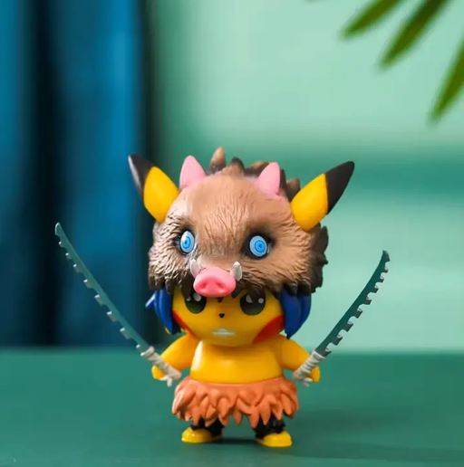 Figurine Demon Slayer - Inosuke x Pokémon MagasinManga