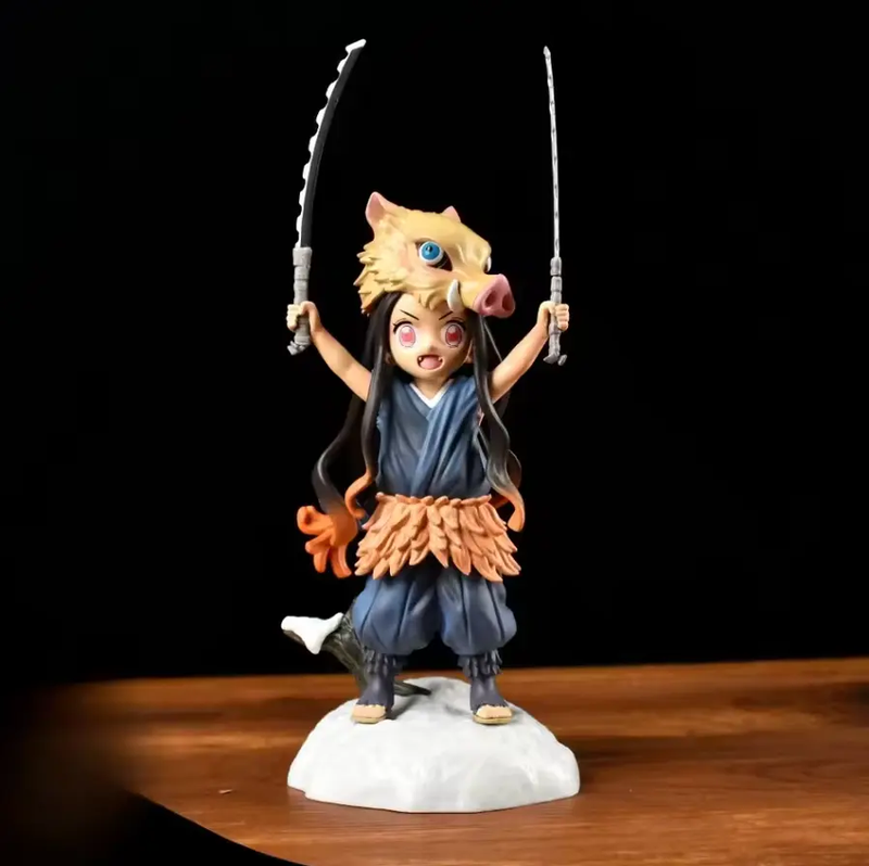 Figurine Demon Slayer - Nezuko x Inosuke Fusion Sauvage Magasin Manga