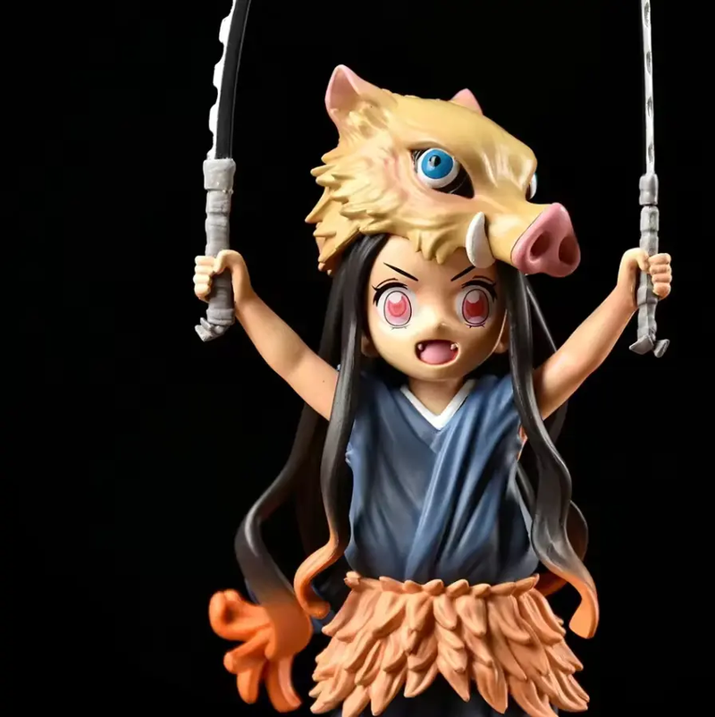 Figurine Demon Slayer - Nezuko x Inosuke Fusion Sauvage Magasin Manga