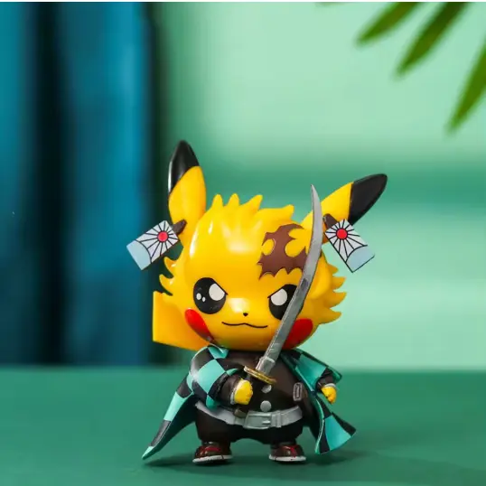 Figurine Demon Slayer - Tanjiro x Pikachu MagasinManga