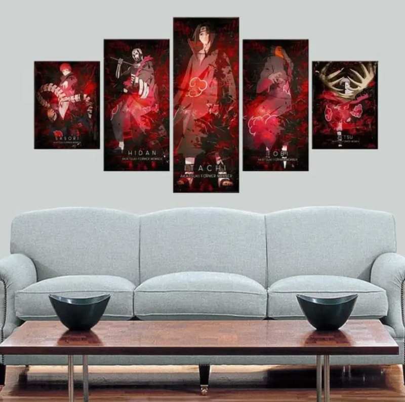 Tableau Naruto Shippuden - Akatsuki - Magasin Manga