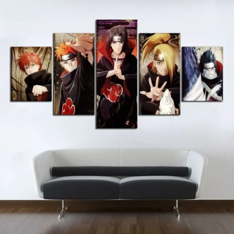 Tableau Naruto Shippuden - Akatsuki - Magasin Manga