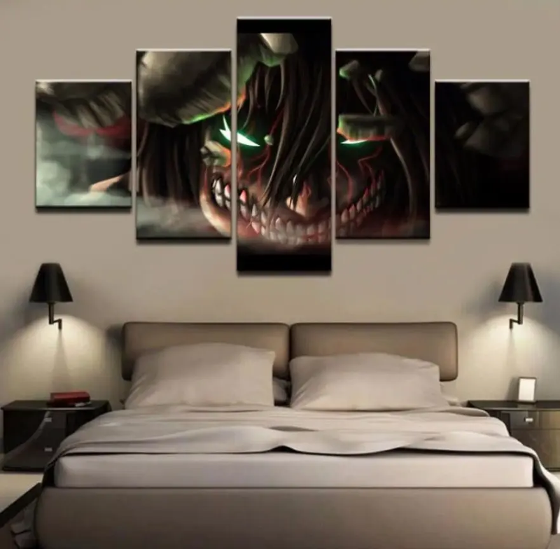 Tableau Attaque des Titans - Titan Assaillant - Magasin Manga