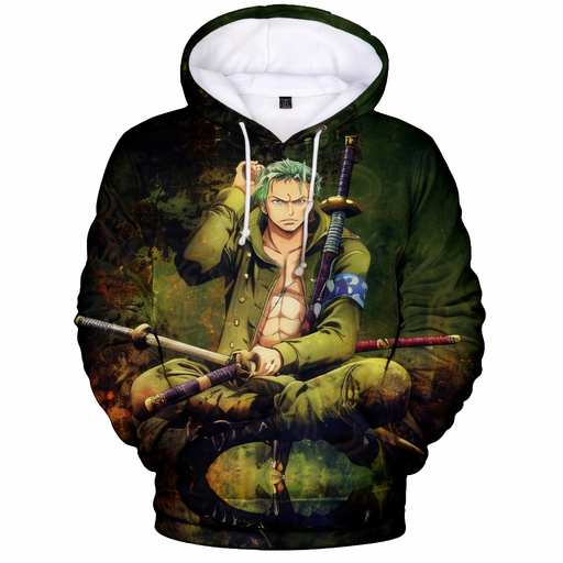 Sweat One Piece - Zoro Volonté d’Acier Magasin Manga