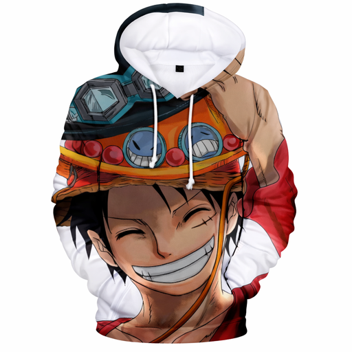 Sweat One Piece - Luffy Sourire de Pirate Magasin Manga