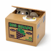 Tirelire - Chat Gris Magasin Manga
