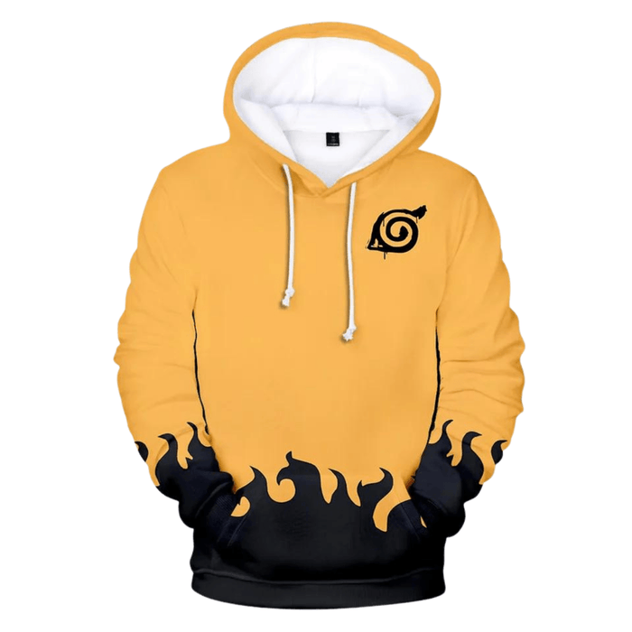 Sudadera Naruto - Amarillo Konoha