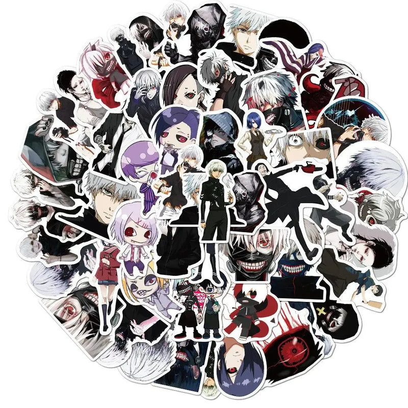 Stickers Tokyo Ghoul - 50PCS - Magasin Manga