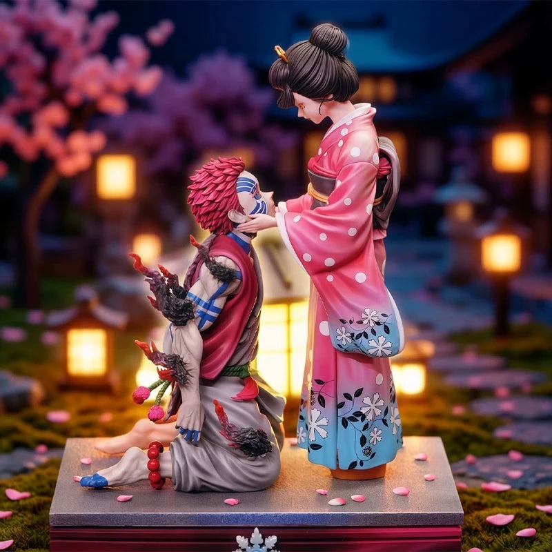 Figurine Demon Slayer Akaza & Koyuki