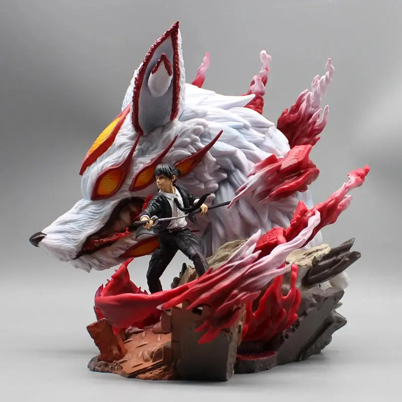 Figurine Chainsaw Man - Aki Hayakawa x Renard Démon - Magasin Manga