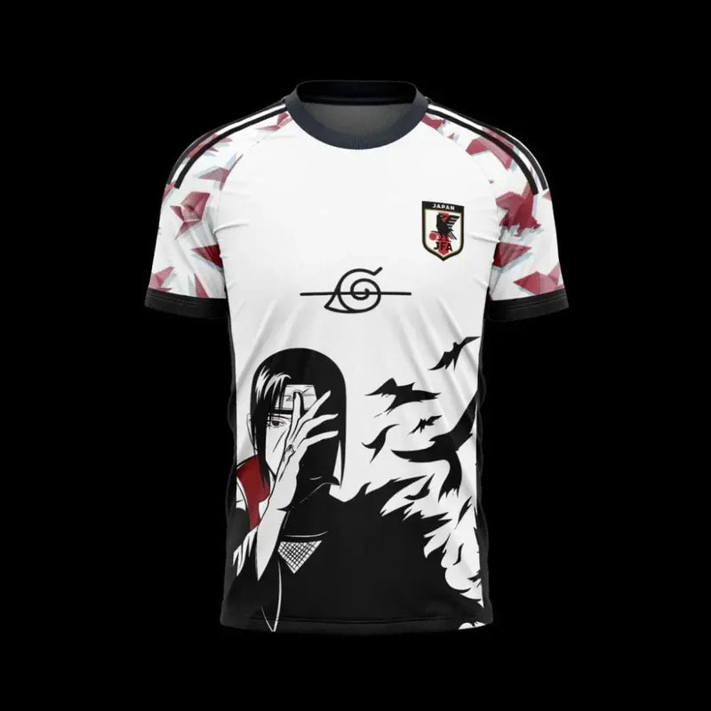 Maillot de Foot Naruto – Itachi Uchiha blanc Magasin Manga