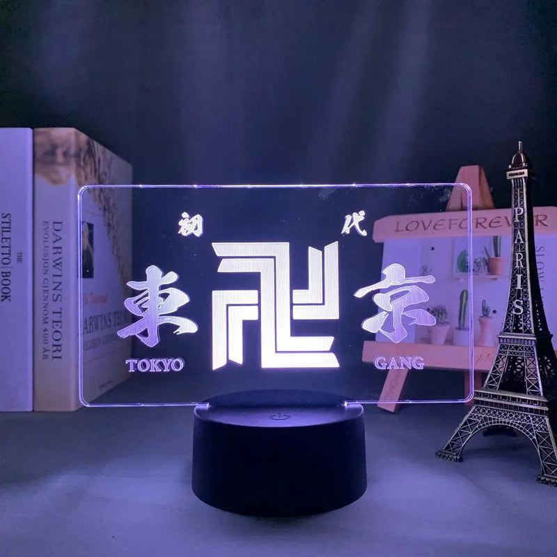 Lampe LED Tokyo Revengers - Manjiro Sano et Ryuguji Ken - Magasin Manga