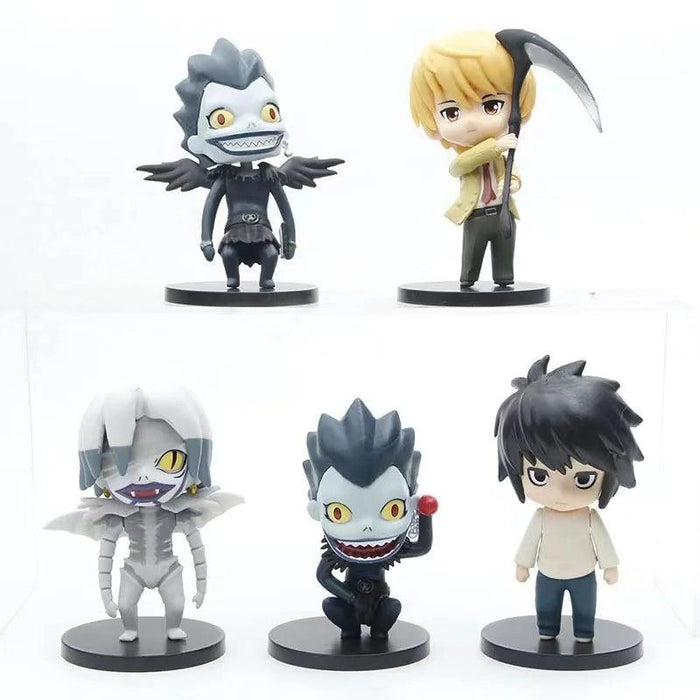 Figuras de Death Note - Lote/5 piezas