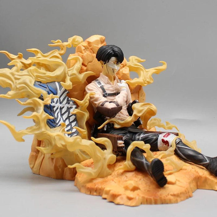 Figurine Attaque des Titans - Livaï Blessé - Magasin Manga