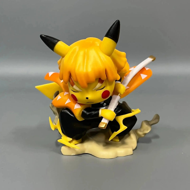 Figurine Demon Slayer - Zenitsu x Pikachu Magasin Manga