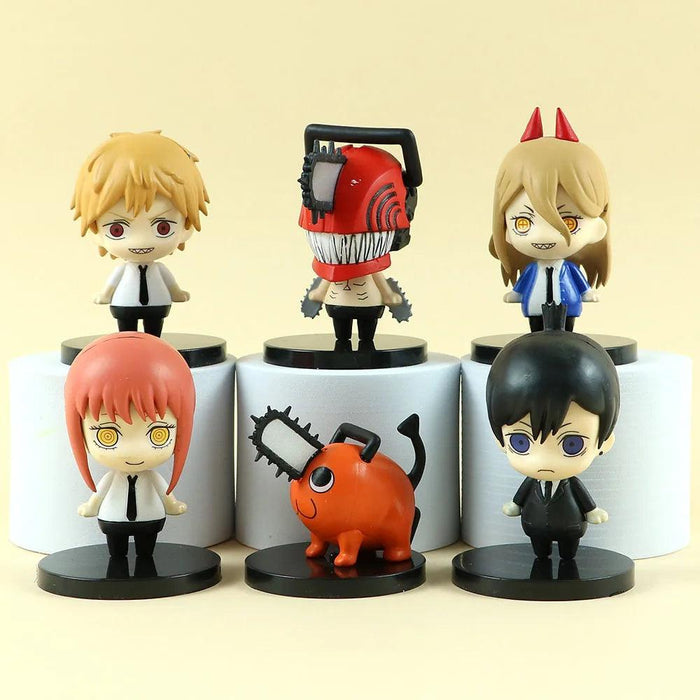 Figurines Chainsaw Man - 6Pcs/set