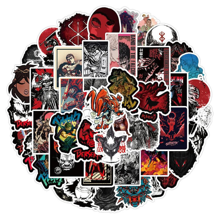 Stickers berserk - 50PCS - Magasin Manga