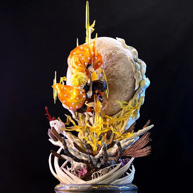 Figurine Demon Slayer - Zenitsu Agatsuma LED Édition Collector Magasin Manga