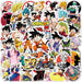 Stickers Dragon Ball Z - 50PCS - Magasin Manga