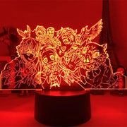 Lampe LED Demon Slayer - Slayer Teams - Magasin Manga