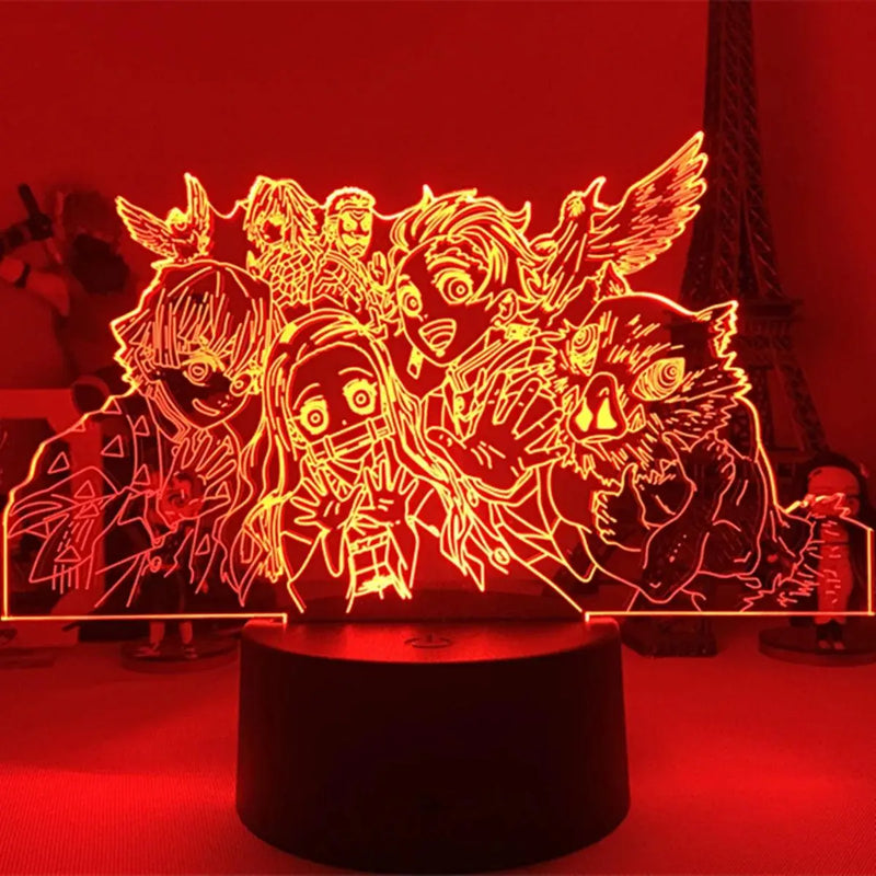 Lampe LED Demon Slayer - Slayer Teams - Magasin Manga