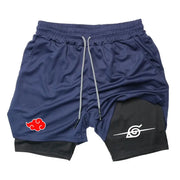 Short de Compression Naruto - Akatsuki Gym Magasin Manga