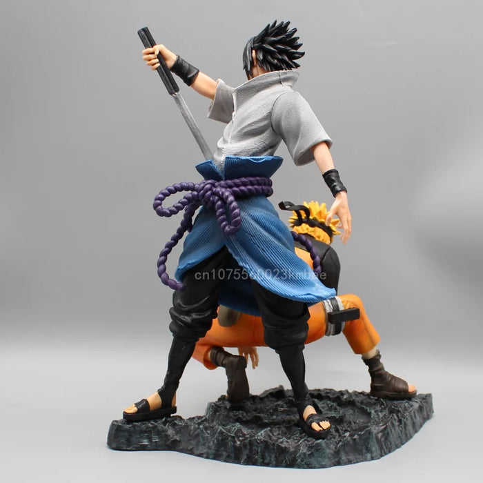 Figurine Naruto - Naruto Uzumaki & Sasuke Uchiha Battle Version