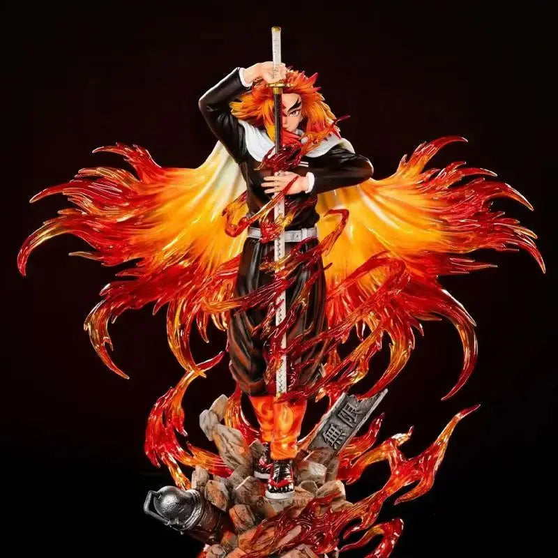 Figurine Demon Slayer - Kyojuro Rengoku Statue de Flamme