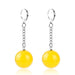 Boucles d'oreilles Dragon Ball Z - Potalas Jaune - Magasin Manga