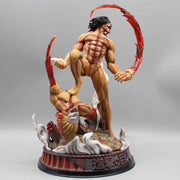Figurine Attaque des Titans - Titan Assaillant vs Titan Machoire - Magasin Manga