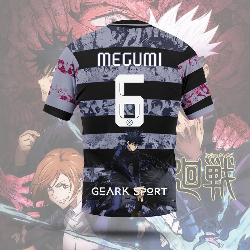 Maillot de foot Jujutsu Kaisen - Megumi Fushiguro Magasin Manga