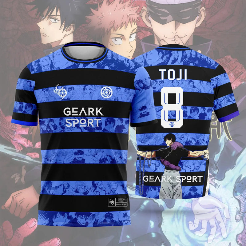 Maillot de foot Jujutsu Kaisen - Toji Fushiguro Magasin Manga