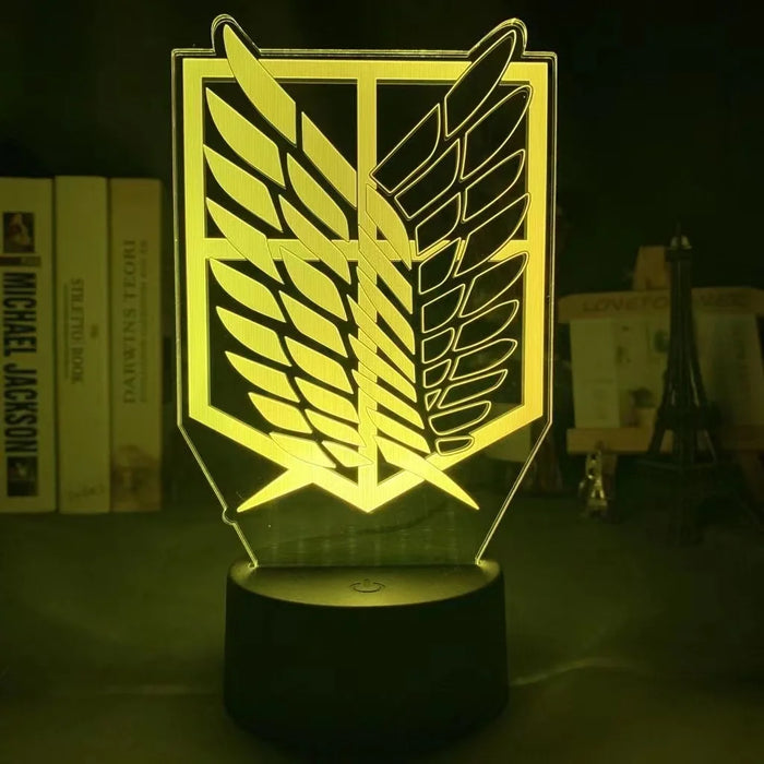 Lampe LED Attaque des Titans - Bataillon d'Exploration