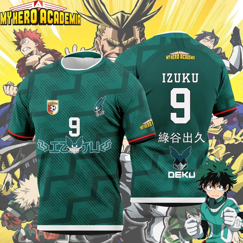 Maillot de Foot My Hero Academia - Izuku Midoriya Magasin Manga