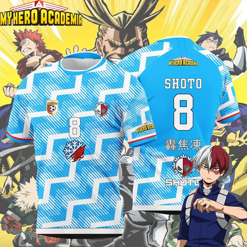 Maillot de Foot My Hero Academia - Shoto Todoroki Magasin Manga
