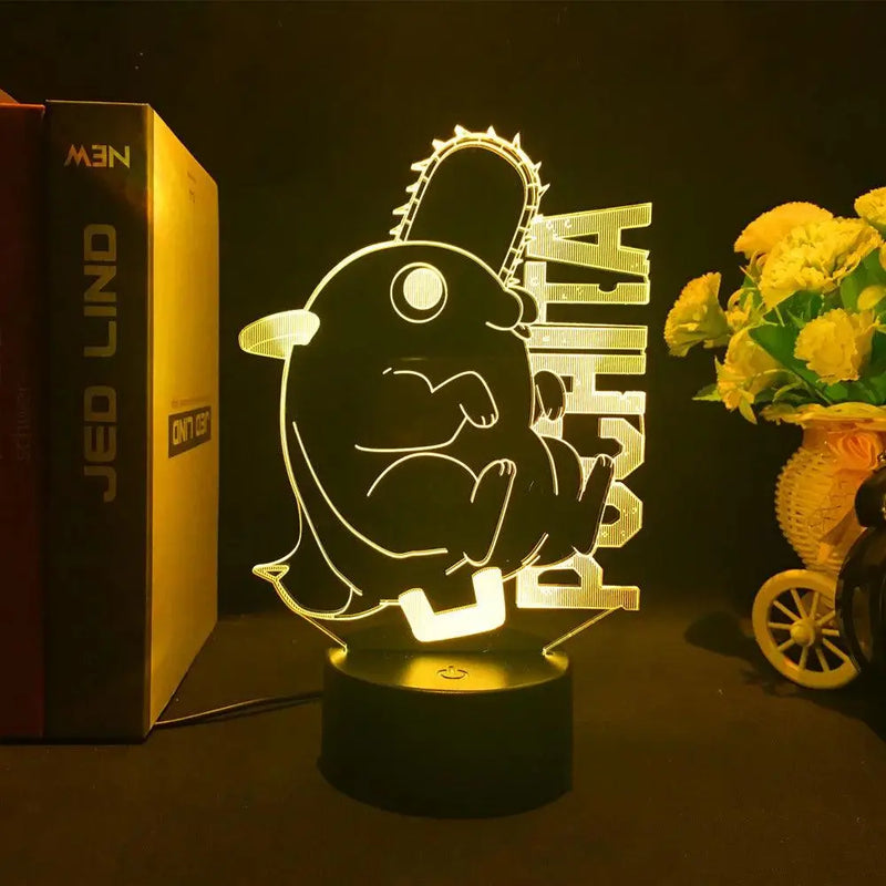 Lampe LED Chainsaw Man - Pochita Statue - Magasin Manga