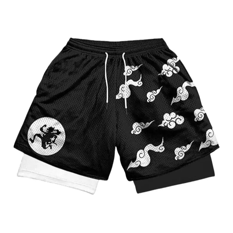 Short de Compression One Piece – Luffy Gear 5 Magasin Manga