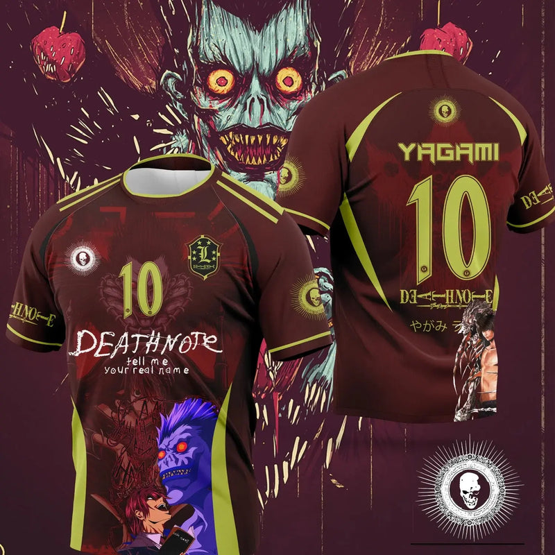 Maillot de Foot Death Note - Light Yagami Magasin Manga