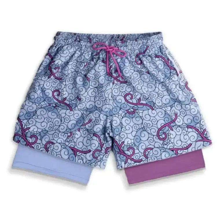 Short de Compression One Piece  - Gomu Gomu no Mi Magasin Manga