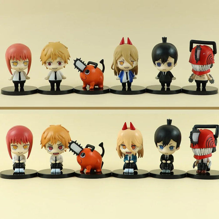 Figurines Chainsaw Man - 6Pcs/set