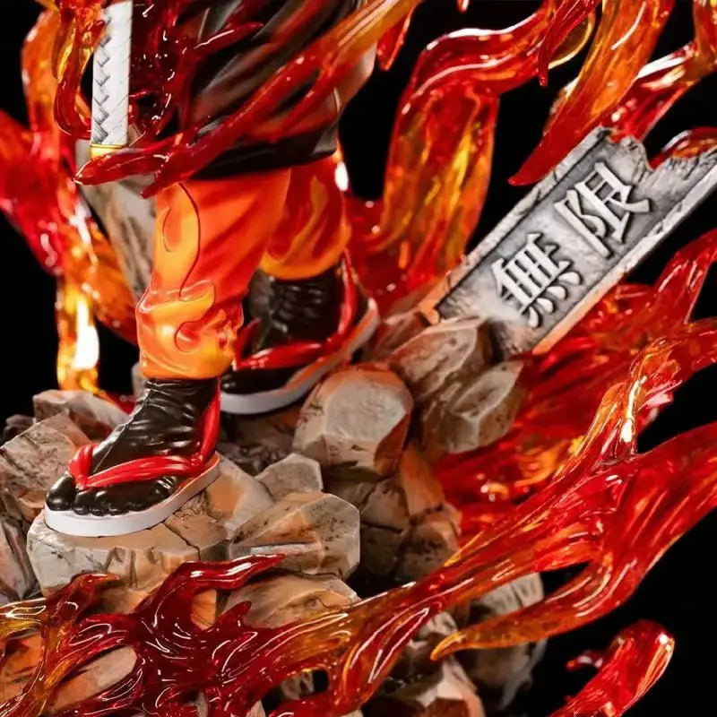 Figurine Demon Slayer - Kyojuro Rengoku Statue de Flamme
