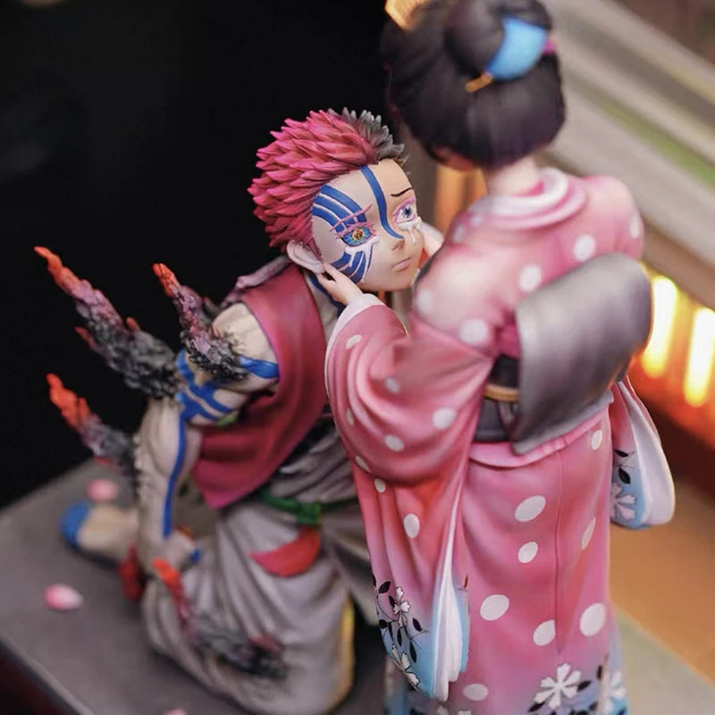 Figurine Demon Slayer Akaza & Koyuki