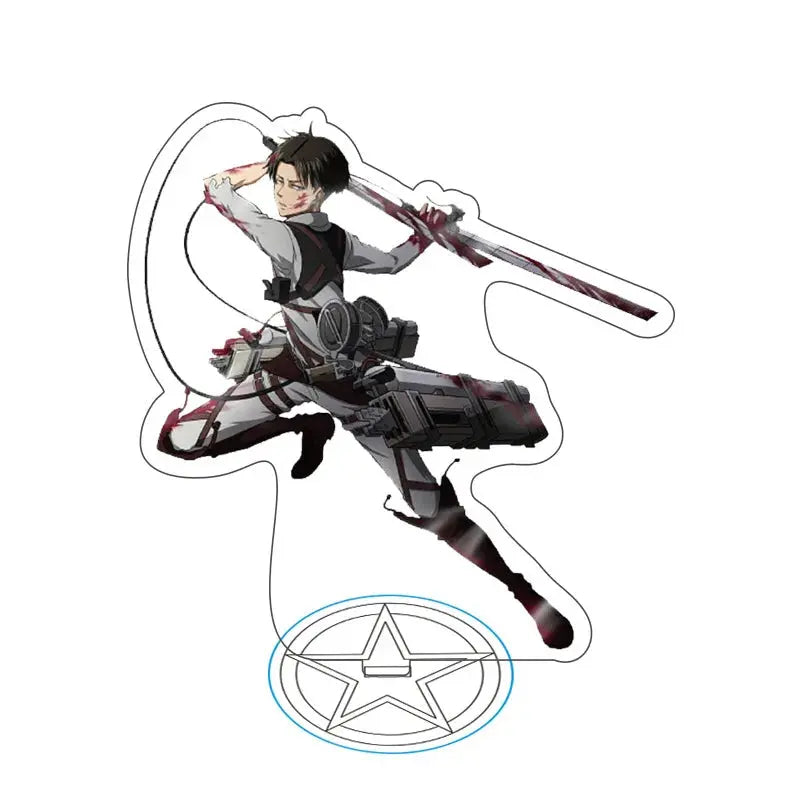 Figurine Attaque des Titans - Acrylique - Magasin Manga