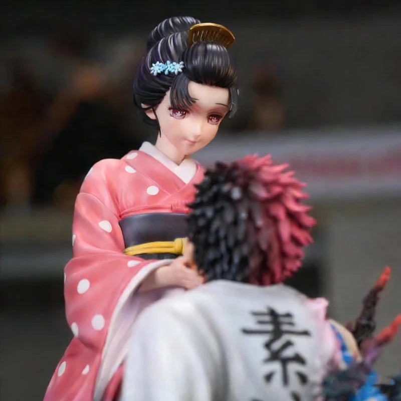 Figurine Demon Slayer Akaza & Koyuki