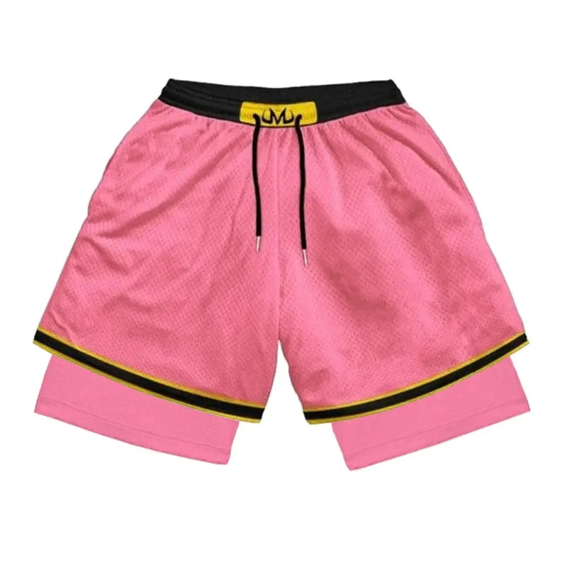 Short de Compression Dragon Ball Z - Majin Buu rose Magasin Manga