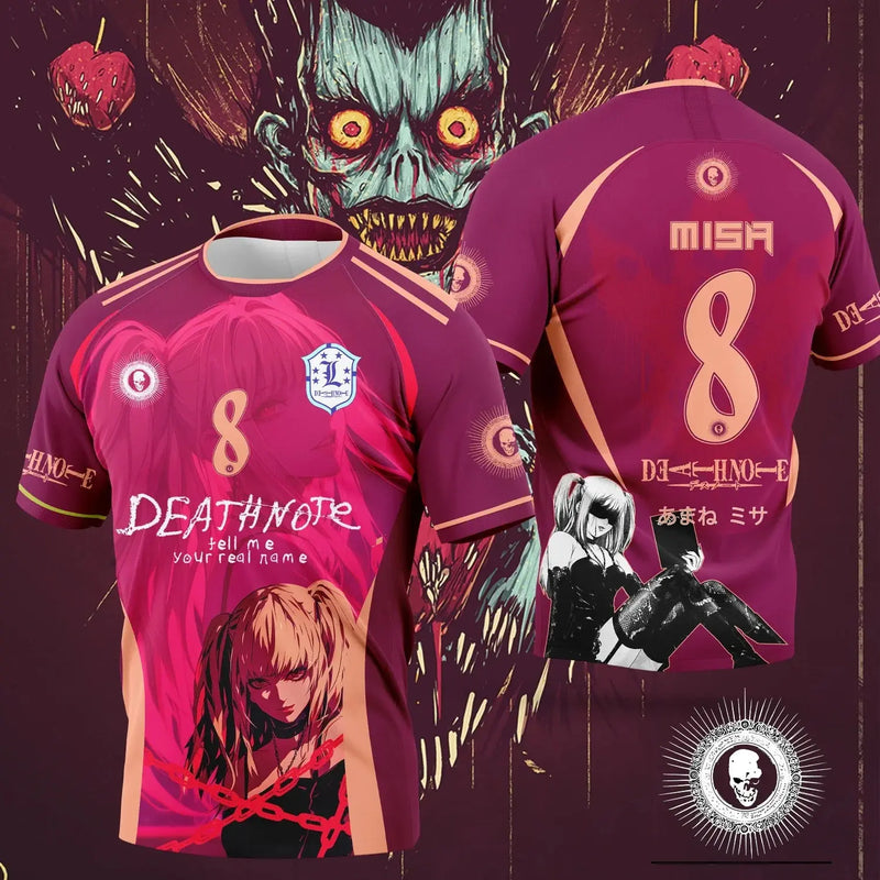 Maillot de Foot Death Note - Misa Amane Magasin Manga