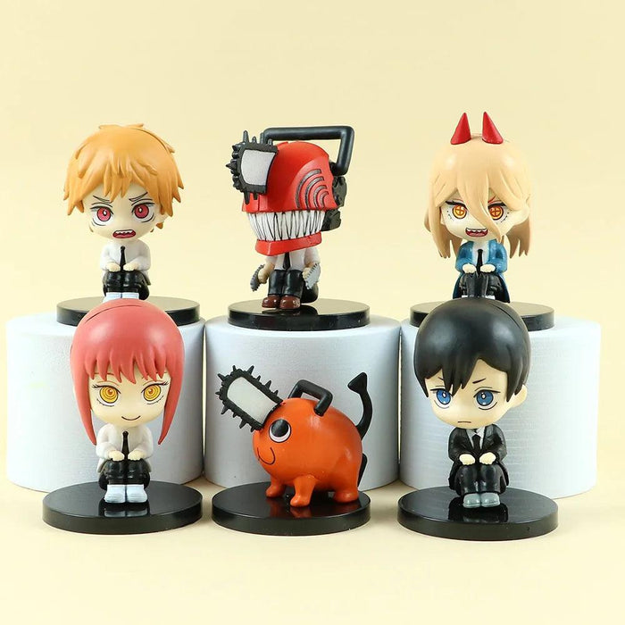 Figurines Chainsaw Man - 6Pcs/set